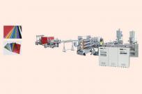 ABS、PP、PS 防靜電塑料片材生產(chǎn)線