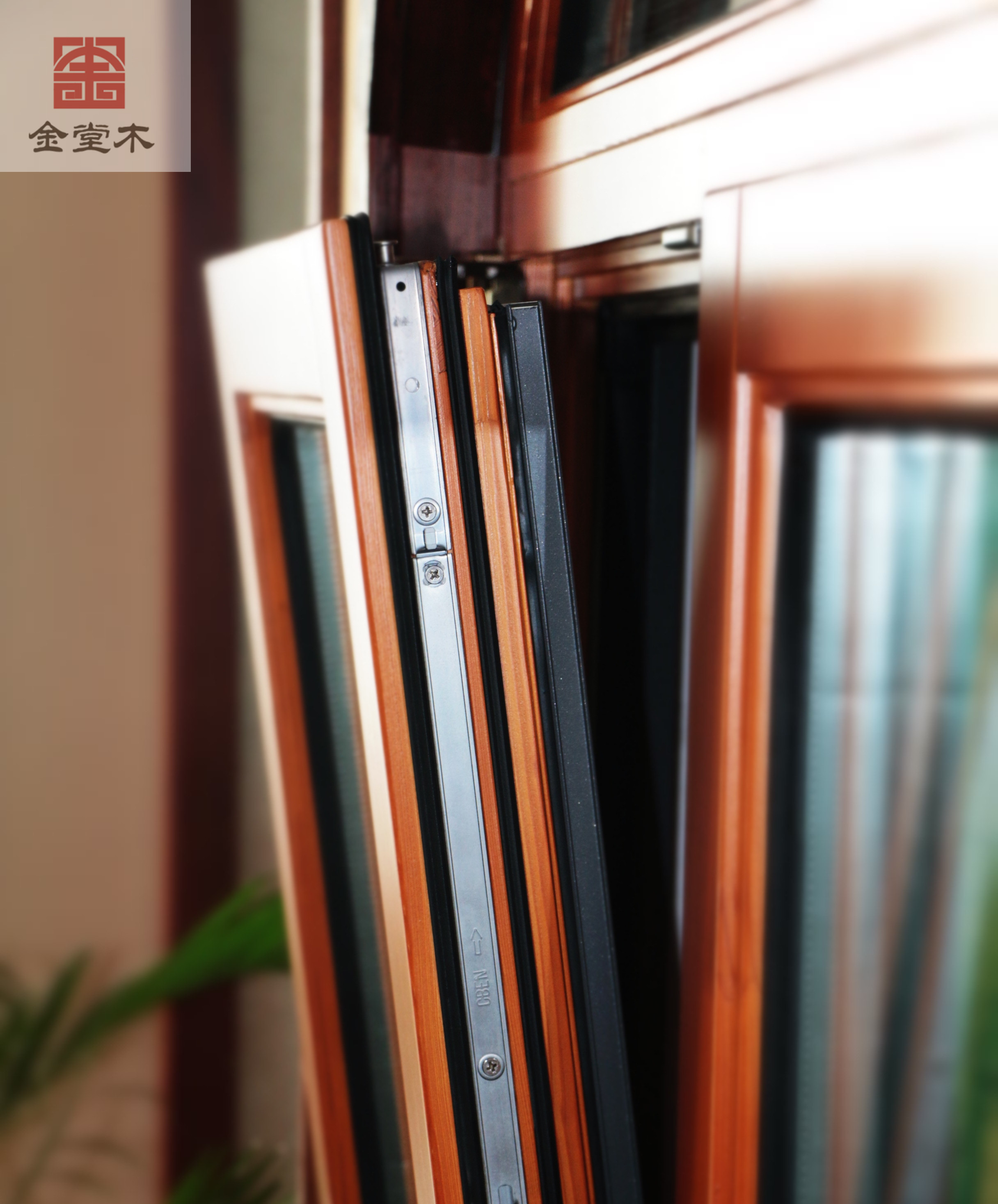 鋁包木門窗細(xì)節(jié)展示