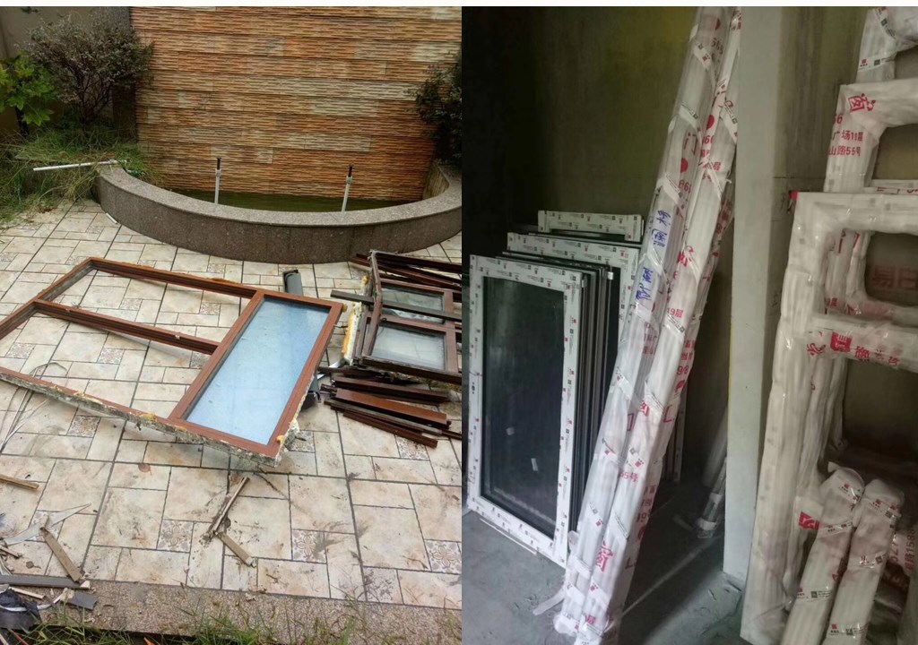 金堂木為御湖瀾橋提供鋁包木門(mén)窗案例